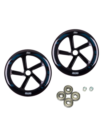 Hudora Kółka zapasowe "Big Wheel 205" w kolorze czarnym do hulajnogi