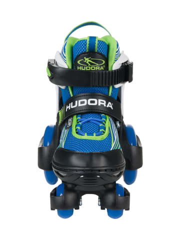 Hudora Rolschaatsen blauw/groen - vanaf 3 jaar