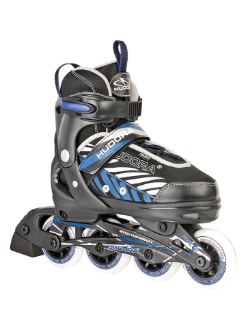 Hudora Inlineskates "Leon" in Schwarz/ Blau - ab 5 Jahren