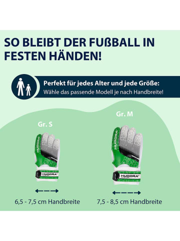Hudora Rękawice bramkarskie w kolorze zielonym