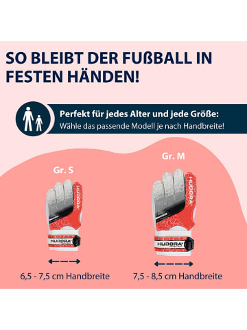 Hudora Torwarthandschuhe in Rot