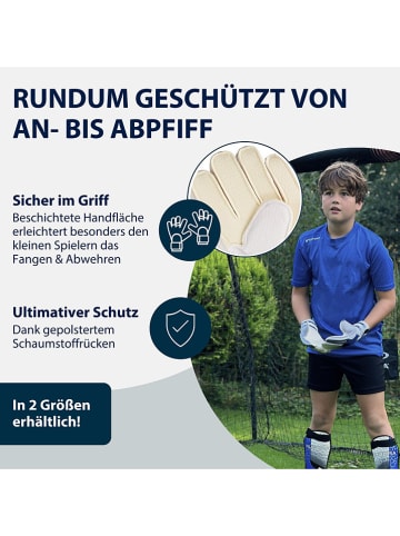 Hudora Torwarthandschuhe in Grau