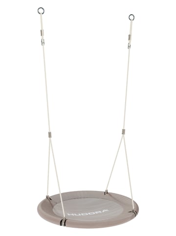 Hudora Huśtawka "Lounge" w kolorze beżowym - Ø 90 cm - 3+