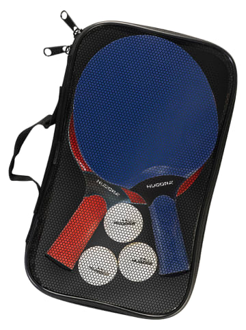 Hudora 6tlg. Tischtennisset "Outdoor" in Bunt