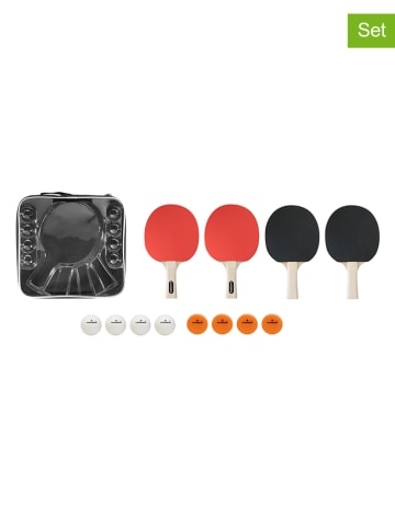 Hudora 13tlg. Tischtennisset "Friends" in Bunt