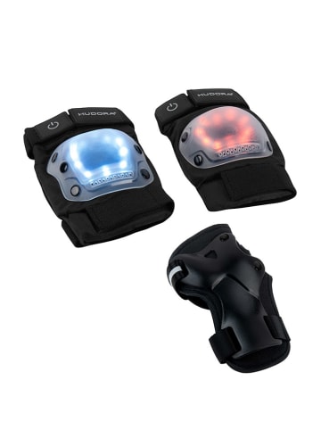 Hudora 6-częściowy zestaw ochraniaczy dla dzieci i dorosłych