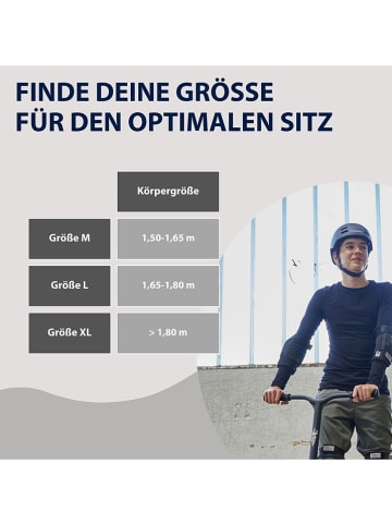 Hudora 6tlg. Protektoren-Set "Pro" in Schwarz