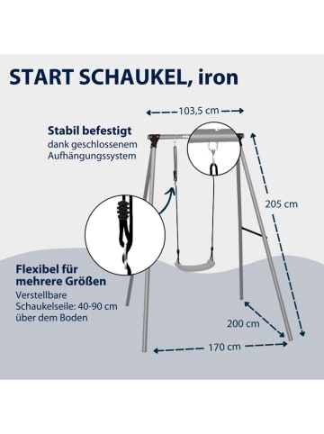 Hudora Schaukelgestell "Iron" - ab 3 Jahren