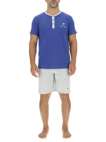 Pierre Cardin Pyjama blauw/grijs