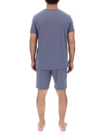 Pierre Cardin Szorty piżamowe w kolorze niebieskoszarym