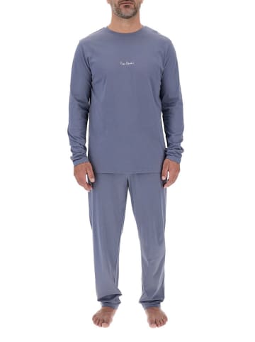 Pierre Cardin Piżama w kolorze niebieskoszarym