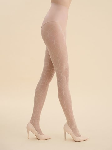 Gabriella Rajstopy "Dagna" w kolorze kremowym - 20 DEN