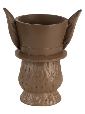 Clayre & Eef Dekoracja w kolorze brązowo-białym - 21 x 26 x 15 cm