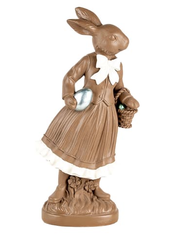 Clayre & Eef Dekofigur "Kaninchen" in Hellbraun - (B)18 x (H)39 x (T)9 cm