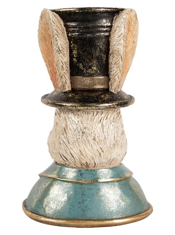 Clayre & Eef Dekoracja w kolorze biało-turkusowym - 19 x 29 x 15 cm