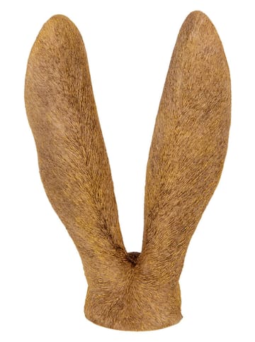 Clayre & Eef Deco-object "Konijntjesoren" lichtbruin - (B)22 x (H)34 x (D)16 cm