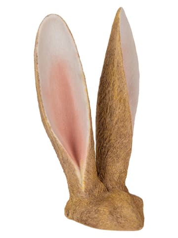 Clayre & Eef Deco-object "Konijntjesoren" lichtbruin - (B)22 x (H)34 x (D)16 cm