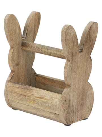 Clayre & Eef Opbergkist lichtbruin - (B)16 x (H)25 x (D)12 cm