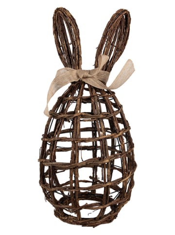 Clayre & Eef Dekoobjekt "Kaninchen" in Braun/ Beige - (B)23 x (H)45 x (T)22 cm