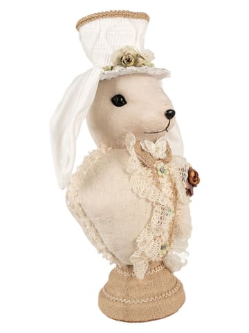 Clayre & Eef Dekoracja w kolorze kremowo-beżowym - 24 x 50 x 17 cm