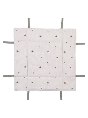 Clayre & Eef Brotkörbchen in Beige/ Khaki - (B)35 x (H)8 x (T)35 cm