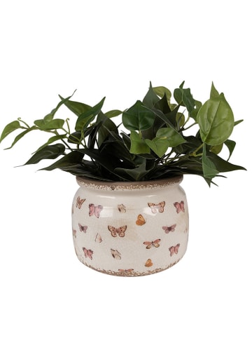 Clayre & Eef Bloempot beige - (H)15 x Ø 20 cm