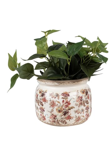 Clayre & Eef Bloempot beige - (H)15 x Ø 20 cm