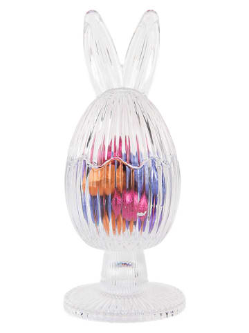 Clayre & Eef Vorratsglas in Transparent - (H)22 x Ø 9 cm