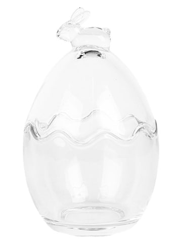 Clayre & Eef Vorratsglas in Transparent - (H)17 x Ø 11 cm