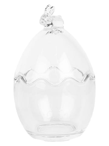 Clayre & Eef Voorraadglas transparant - (H)17 x Ø 11 cm