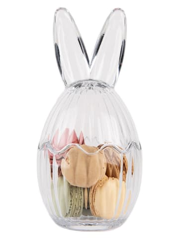 Clayre & Eef Vorratsglas in Transparent - (H)21 x Ø 10 cm