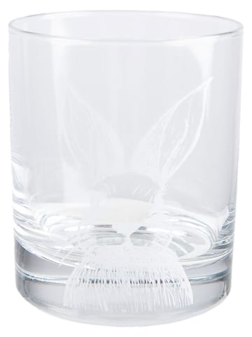 Clayre & Eef Szklanka w kolorze białym - 300 ml