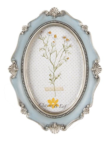 Clayre & Eef Bilderrahmen in Hellblau - (B)15 x (H)20 cm