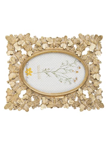 Clayre & Eef Ramka w kolorze złotym na zdjęcia - 18 x 22 cm