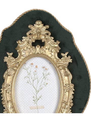 Clayre & Eef Fotolijst zwart/goudkleurig - (B)22 x (H)31 x (D)3 cm