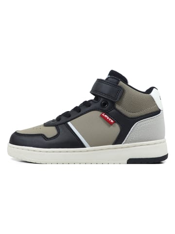 Levi´s Sneakers "Kick Mid" in Schwarz/ Beige