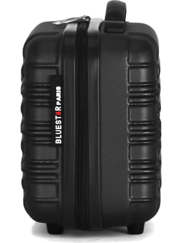 BlueStar Hardcase-Beautycase "Lima" in Schwarz - (B)30 x (H)20 x (T)16 cm