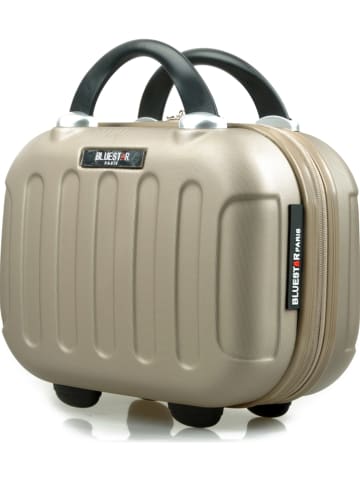 BlueStar Hardcase-beautycase "Madrid" beige - (B)28 x (H)20 x (D)16 cm
