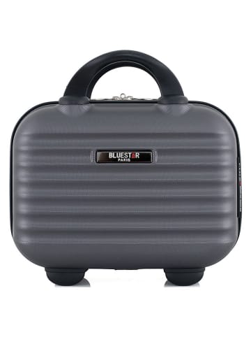 BlueStar Hardcase-beautycase "Brazilia-k" antraciet - (B)30 x (H)23 x (D)16 cm