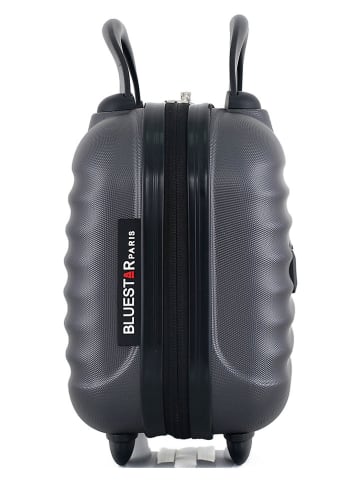 BlueStar Hardcase-beautycase "Brazilia-k" antraciet - (B)30 x (H)23 x (D)16 cm