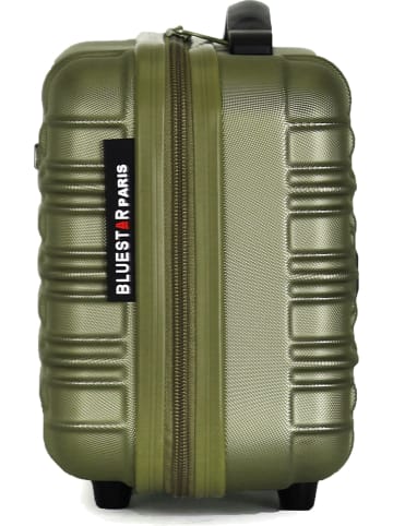 BlueStar Hardcase-beautycase "Lima" kaki - (B)30 x (H)20 x (D)16 cm