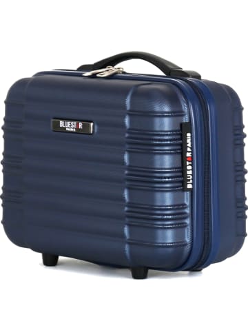 BlueStar Hardcase-Beautycase "Lima" in Blau - (B)30 x (H)20 x (T)16 cm