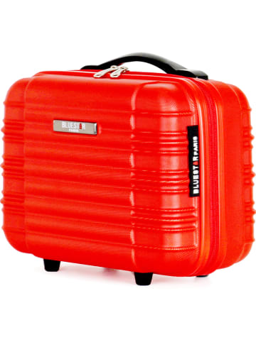BlueStar Hardcase-Beautycase "Lima" in Rot - (B)30 x (H)20 x (T)16 cm