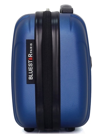 BlueStar Kosmetyczka "Napoli" w kolorze granatowym - 30 x 23 x 16 cm