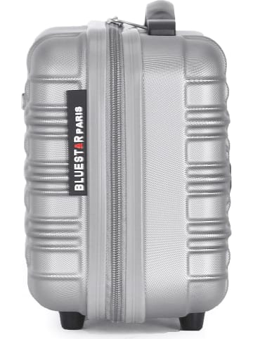 BlueStar Hardcase-Beautycase "Lima" in Grau - (B)30 x (H)20 x (T)16 cm