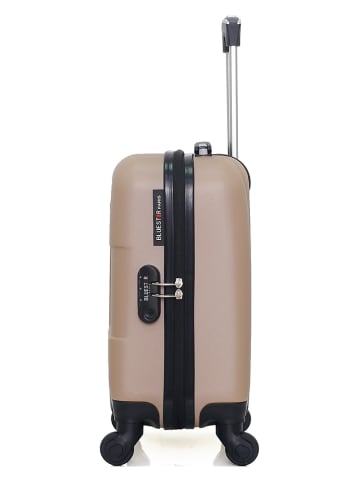 BlueStar Hardcase-trolley "Miami" beige - (B)32 x (H)46 x (D)20 cm