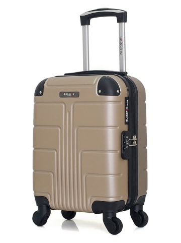 BlueStar Hardcase-trolley "Ottawa" beige - (B)32 x (H)46 x (D)20 cm