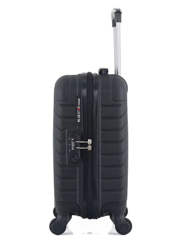 BlueStar Hardcase-Trolley "Cité" in Schwarz - (B)32 x (H)46 x (T)20 cm