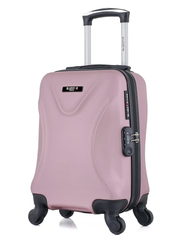 BlueStar Hardcase-Trolley "Garibaldi" in Rosa - (B)32 x (H)46 x (T)20 cm