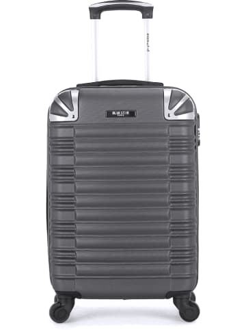 BlueStar Hardcase-Trolley "Lima" in Antharzit - (B)35 x (H)55 x (T)21 cm